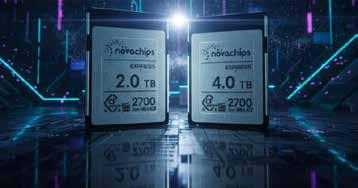 Novachips introduces 4TB CFexpress Cards with VPG 800 Rating